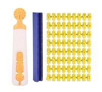 Lot de 72 tampons en forme de lettres de l'alphabet pour argile et biscuits avec 1 rouleau de découpe, tampons de qualité alimentaire, moule à biscuits pour la cuisson de fondants, argile polymère