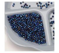 Lot de 720 perles bicônes en verre cristal de 4 mm, espaceurs libres for la fabrication de bijoux, bracelets, boucles d'oreilles et autres objets à facettes(DuLan)