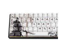 Lot de 75 keycaps 5 Chaleur latérale Sublimé Trois royaumes Tableau culturel chinois pour claviers mécaniques Keycaps Gaming Keycap Set