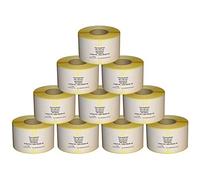 Lot de 7500 étiquettes thermiques pour bizerba - 58 x 60 mm - Manchon 40 mm - Adhésif permanent