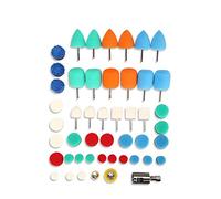 Lot de 77 mini éponges de polissage de détail - Pour perceuse, polisseuse et ponceuse