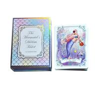 Lot de 78 cartes de tarot, outil de divertissement de table pour la maison, les voyages, les hommes et les adultes, oracles avec guide facile à utiliser, design compact pour apprendre la lecture du