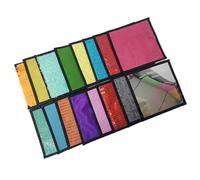 Lot de 8/10/14/16 tapis pour le développement sensoriel des enfants Tapis de jeu lavable pour la stimulation et l'interaction sociale Jouet sensoriel lavable pour l'autisme