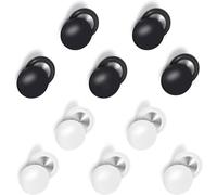 Lot de 8/10 pinces à bretelles pour marathons - Attaches sécurisées pour numéro de course - Aimants légers et réutilisables
