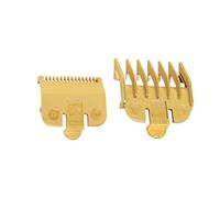 Lot De 8/10 Sabots De Coupe Colorés En Plastique For Tondeuse À Cheveux Homme, Guide De Coupe Et Accessoire De Coiffure De Salon De Coiffure.(2pcs Gold)