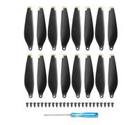 Lot de 8/16 hélices légères à dégagement rapide for drone, compatibles avec DJI Mini 3(16 pcs gold)