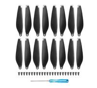 Lot de 8/16 hélices légères à dégagement rapide for drone, compatibles avec DJI Mini 3(16 pcs sliver)