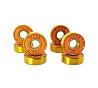 Lot de 8/16 roulements à billes hybrides en céramique 608 2RS 8 x 22 x 7 mm for roulements de roues de skateboard et longboard(16Pcs)