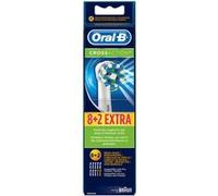Lot de 8+2 brossettes Oral B Cross Action G
