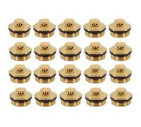 Lot de 8/20 buses de brouillard réglables G1/2 en laiton avec filetage extérieur 1/2", mini arroseur en laiton pour arrosage de buse réglable à 360 degrés