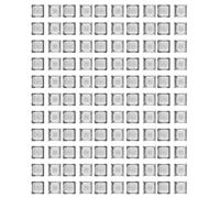 Lot de 8 à 1000 touches XDA durables 1U parfaites pour le remplacement du clavier mécanique pour les jeux et la saisie de touches XDA 1U 1,4 mm d'épaisseur pour clavier mécanique élégant et