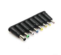 Lot de 8 adaptateurs d'alimentation CC pour ordinateur portable - Connecteurs A-H