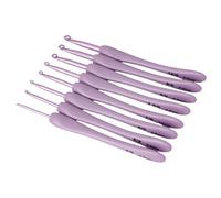 Lot de 8 aiguilles à crochet pour fils à crochet avec poignée ergonomique