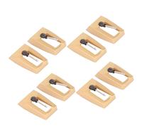 Lot de 8 aiguilles de rechange pour platine vinyle, compatibles avec Victrola, Crosley et ION.