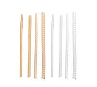 Lot de 8 ajusteurs de taille pour bagues invisibles - Pince invisible - Ajusteur de taille élégant - Pour bijoux et mandrins