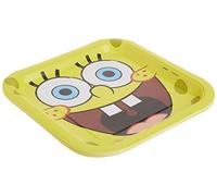 Lot de 8 assiettes carrées Bob l'éponge