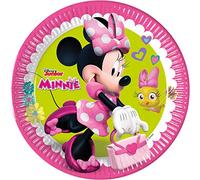 Lot de 8 assiettes en carton Minnie happy helpers 23 cm