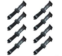 Lot de 8 attaches réglables pour plantes robustes - Convient pour les jardins, les forêts et les cours (60 x 2,5 cm)
