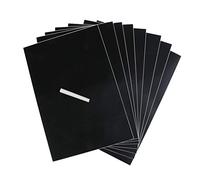 Lot de 8 autocollants muraux amovibles au format A4 avec 1 craie et traitement créatif astucieux