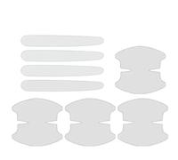 Lot de 8 Autocollants pour poignées de Porte, poignées Anti-Rayures, Autocollants pour Bols, Films décoratifs, équipement de Protection pour Voiture