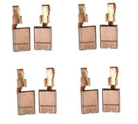 Lot de 8 balais de carbone 13 x 10 x 3 mm compatibles avec perceuses et visseuses sans fil CB-440 DTD146 DHP456 18 V pour une performance du moteur fiable et un fonctionnement fluide