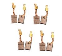 Lot de 8 balais de charbon de rechange pour moteurs à outils électriques CB440 CB436 195021-6 194427-5 DCPB16 BTS130RFE DHP446RFE