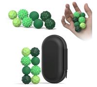 Lot de 8 balles sensorielles magnétiques en silicone pour soulager le stress pour adultes, autisme, TDAH et anxiété - Jouet de bureau, cadeau idéal pour femmes, hommes, taille S