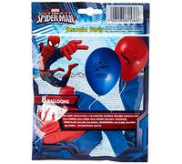 Marvel Comics Ballons imprimés Spiderman Lot de 8
