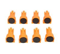 Lot de 8 bancs pour chiens - 19/20 mm - Accessoires d'arrêt de table - Butée pour chien - Pour le travail du bois - Établi