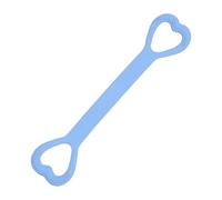 Lot de 8 bandes de résistance ergonomiques avec haute élasticité pour entraînement du dos, yoga, pilates, exercices, gym, bureau