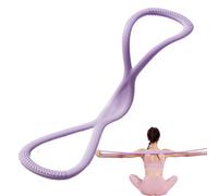 Lot de 8 bandes d'exercice pour exercices d'épaule, 8 bandes d'étirement de fitness, outil d'entraînement musculaire, extenseur de poitrine, yoga