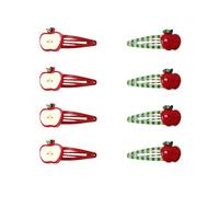 Lot de 8 barrettes à cheveux en forme d'étoile pour femme, Kawaii Y2k