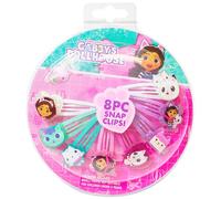 Lot de 8 barrettes cheveux pour filles Gabby's Dollhouse, multicolores, partir de 3 ans