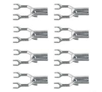 Lot de 8 béquilles de support en alliage d'aluminium pour branches d'arbre fruitier, support robuste pour branches de plantes pour modélisation de jardin, support de membre robuste en Windy R