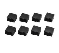Lot de 8 blocs chauffants en silicone pour imprimantes 3D Kobra 3 - Résistants à la chaleur pour isolation thermique à 300 °C pour un choix d'impression amélioré et stable