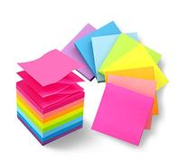 Lot de 8 blocs de notes autocollantes 3 x 3 couleurs vives