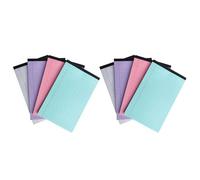 Lot de 8 blocs de papier à lettre A 4 feuilles lignées déchirables pour la maison, le bureau, l'école, bloc-notes de poche