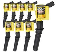 Lot de 8 bobines d'allumage haute performance - Mise à niveau de 15% d'énergie en plus pour Ford F-150 F-250 F-350 4,6 L 5,4 L V8 CROWN Victoria Expédition Mustang Lincoln Mercury et DG508 DG457