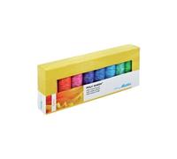 Lot de 8 Bobines de Fil à Broder Pastel -(...) - Marron