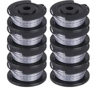 Lot de 8 bobines de fil de rechange pour débroussailleuse Bosch Art 23 26 SL 4 m x 1,65 mm[530]