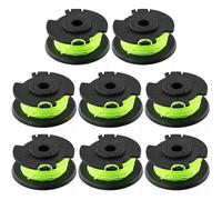 Lot de 8 bobines de fil en nylon pour tondeuse à gazon Ryobi RLT36B33 / RY36LT33A-0 36 V, RAC143