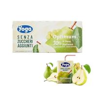 FriendTech - Jus de fruits Yoga Optimum - Poire italienne - Lot de 8 (3 x 200 ml)