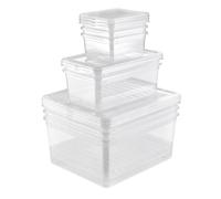 Lot de 8 boîtes de rangement Spéciales Chaussures ou Vêtements