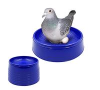 Lot de 8 Bols en Plastique réutilisables pour Cage à Pigeons, colombes, Accessoires pour la Maison et la Ferme