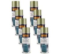 Lot de 8 bombes de peinture - Vert martelé - Belton - 400 ml