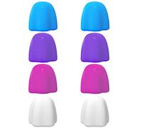 Lot de 8 bouchons de dentifrice à fermeture automatique en silicone - Pour enfants et adultes - Pas de capuchon de déchets, pas de désordre
