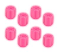 Lot de 8 bouchons de valve de pneu phosphorescents de 0,76 cm - Accessoires de voiture - Bouchons de tige de valve phosphorescents - Pour voitures, SUV, camions, motos, cyclomoteurs, vélos