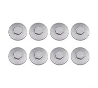 Lot de 8 bouchons de valve en aluminium pour Honda CB CBR CRF Foreman pour rancher Shadow VTX ATC 17 mm Hex M30 x 1,5 filetage pour huile moteur Pièces de rechange
