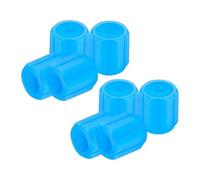 Lot de 8 bouchons de valve phosphorescents de 0,8 cm pour décoration de véhicule, pour voitures, SUV, camions, motos, cyclomoteurs, vélos