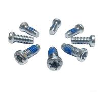 Lot de 8 boulons de pédalier de vélo de route en alliage pour Sram pour apex Force Rouge 12 vitesses T20 Fit Argent 11,2 x 5,6 x 3,9 mm